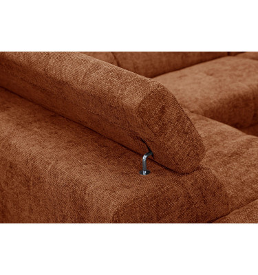 Ecksofa 5-Sitzer links Roden | Mit verstellbaren Kopfstützen | Wozimo