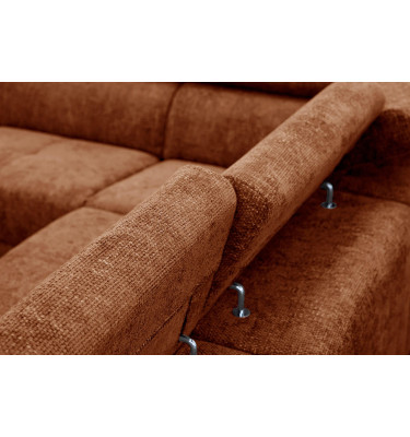 Ecksofa 5-Sitzer links Roden | Mit verstellbaren Kopfstützen | Wozimo