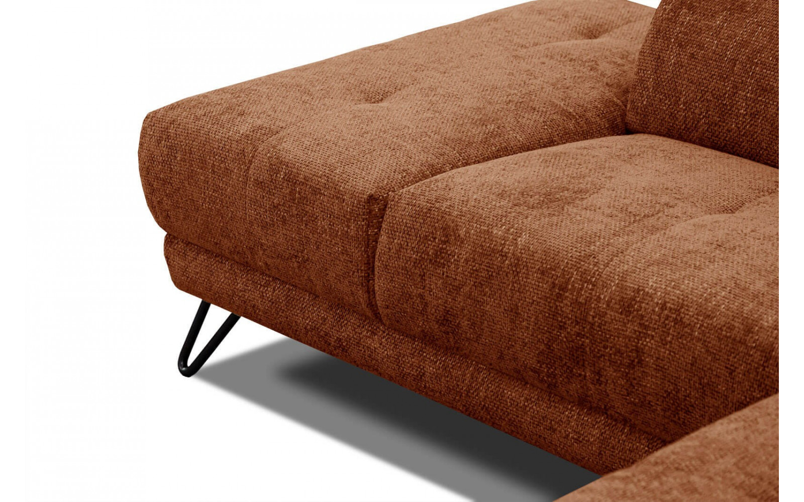 Ecksofa 5-Sitzer links Roden | Mit verstellbaren Kopfstützen | Wozimo