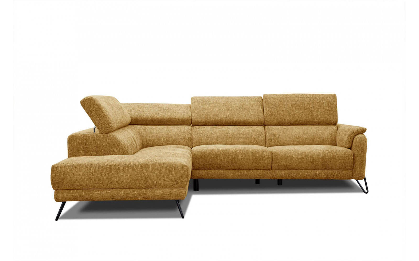 Ecksofa 5-Sitzer links Roden | Mit verstellbaren Kopfstützen | Wozimo