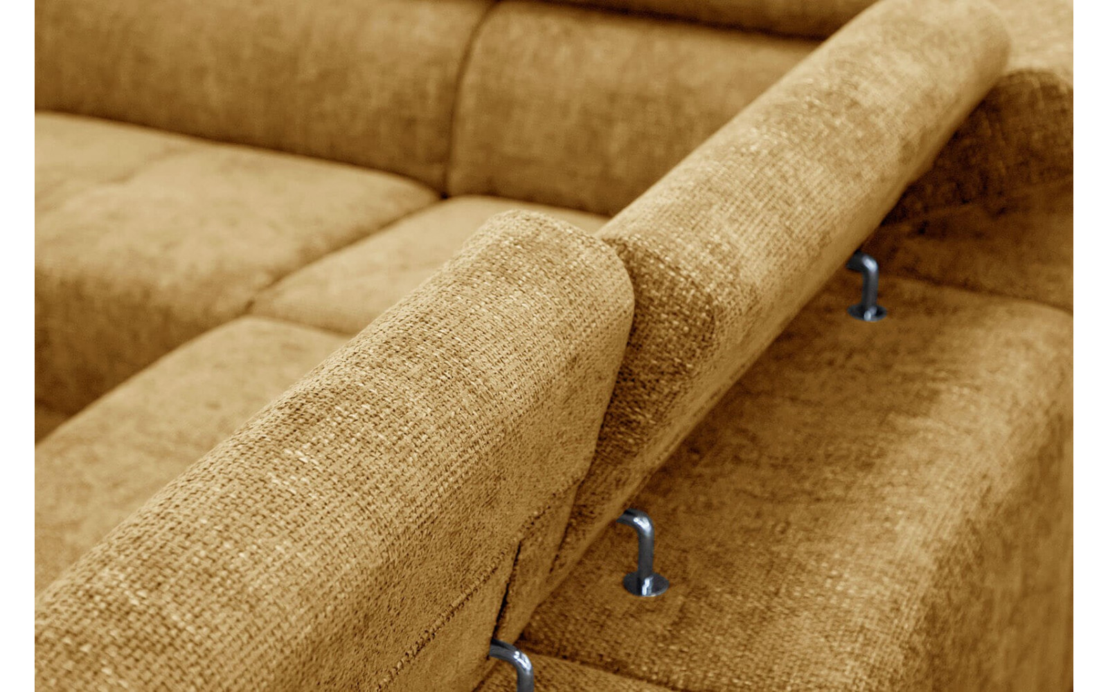 Ecksofa 5-Sitzer links Roden | Mit verstellbaren Kopfstützen | Wozimo