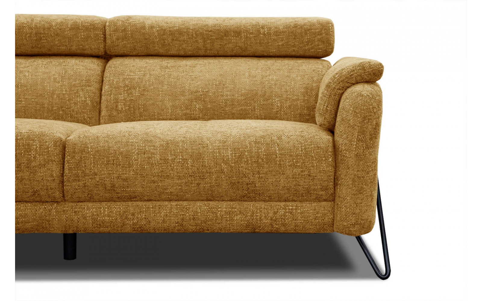 Ecksofa 5-Sitzer links Roden | Mit verstellbaren Kopfstützen | Wozimo