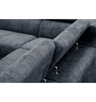 Ecksofa 5-Sitzer links Roden | Mit verstellbaren Kopfstützen | Wozimo