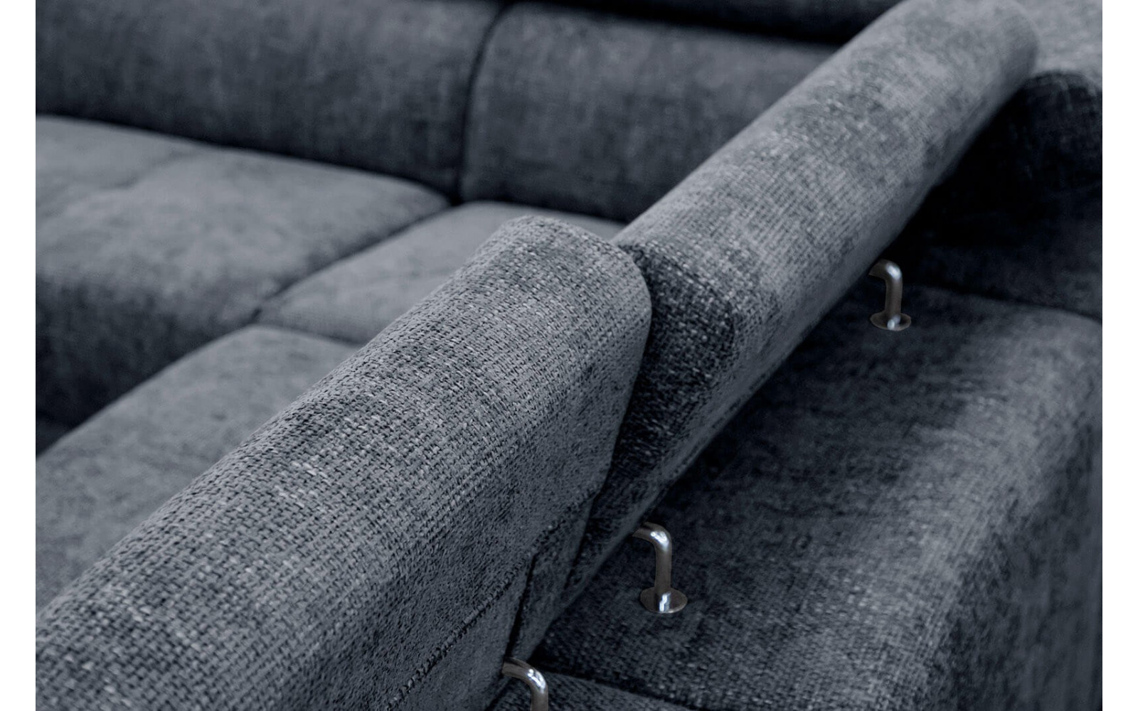 Ecksofa 5-Sitzer links Roden | Mit verstellbaren Kopfstützen | Wozimo