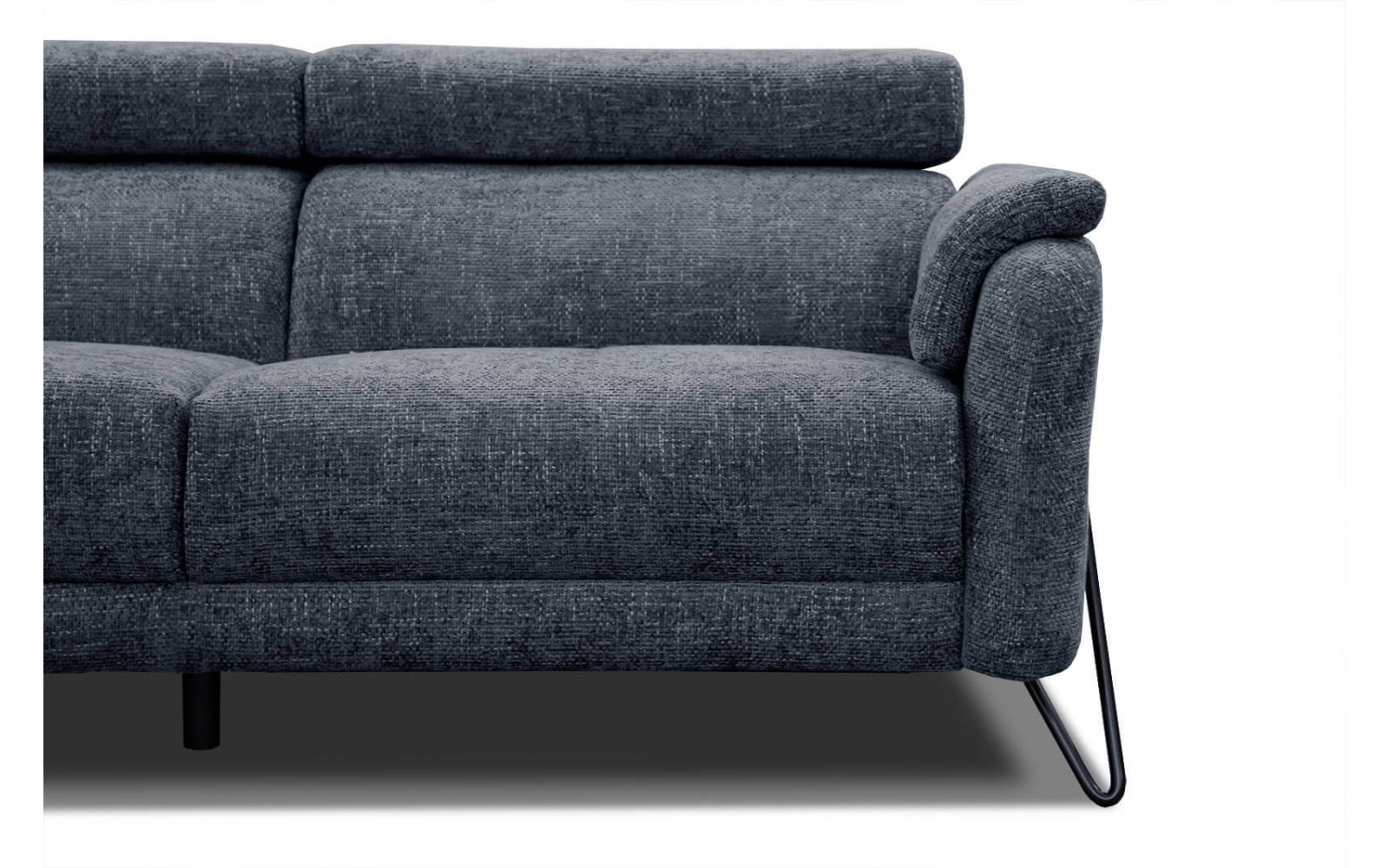 Ecksofa 5-Sitzer links Roden | Mit verstellbaren Kopfstützen | Wozimo