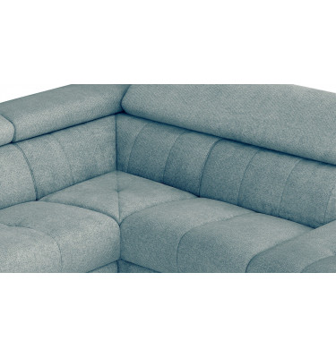 Ecksofa FIERO in Mintgrün (Arano 14) – Frische Optik mit Mintgrün.