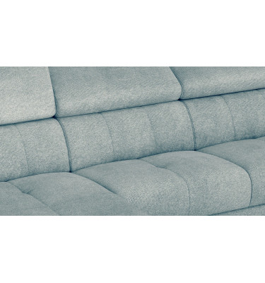 Ecksofa FIERO in Mintgrün (Arano 14) – Frische Optik mit Mintgrün.