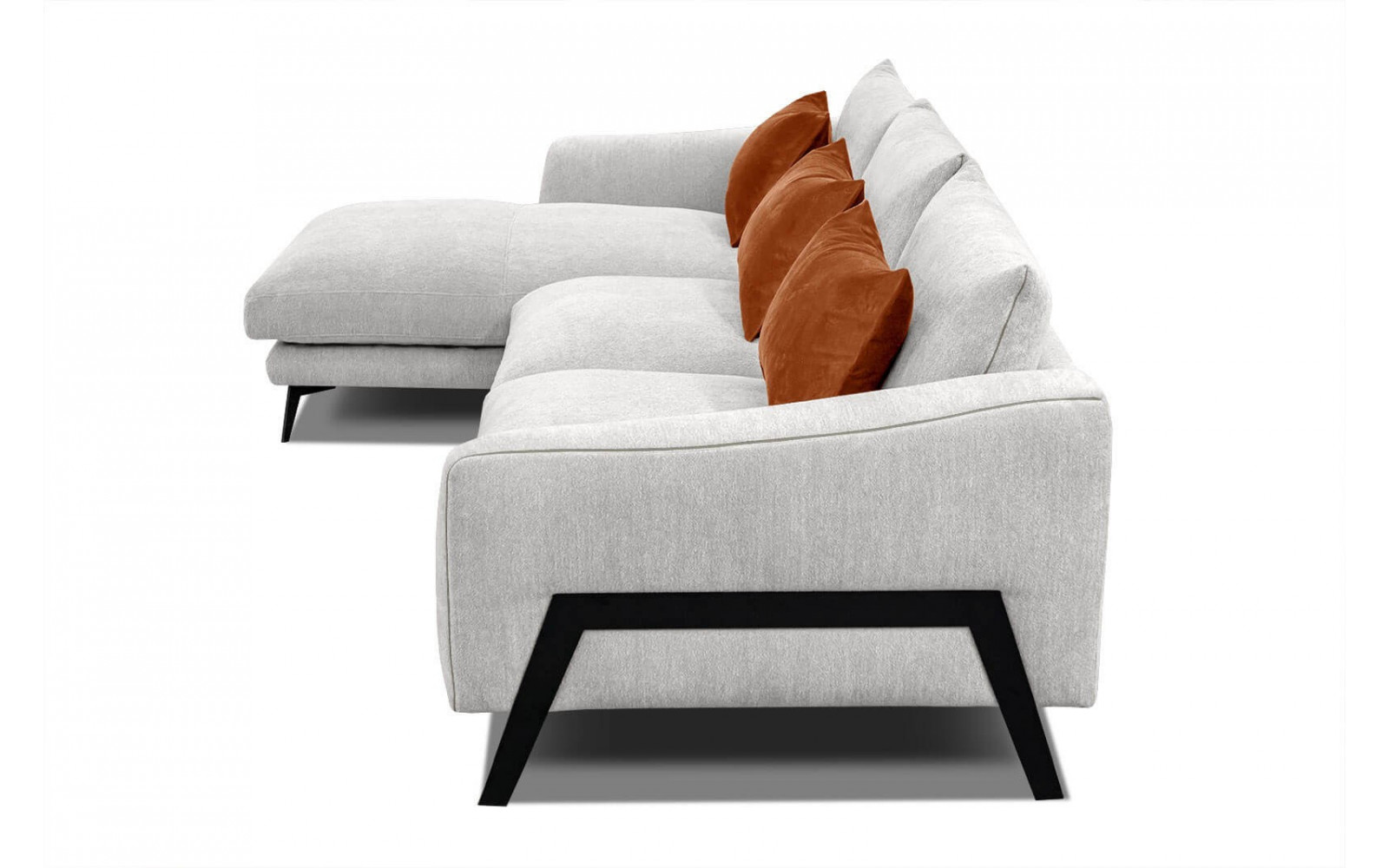 Ecksofa 4-Sitzer links Winter | Komfortables Ecksofa kaufen | Wozimo