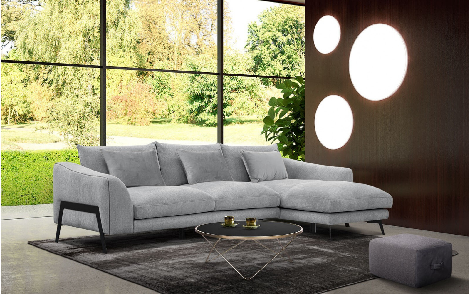 Ecksofa 4-Sitzer rechts Winter kaufen | Komfortables Ecksofa | Wozimo