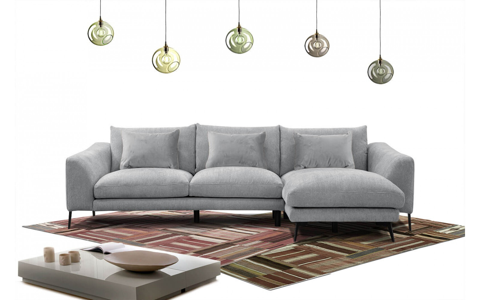 Ecksofa 4-Sitzer rechts Winter kaufen | Komfortables Ecksofa | Wozimo