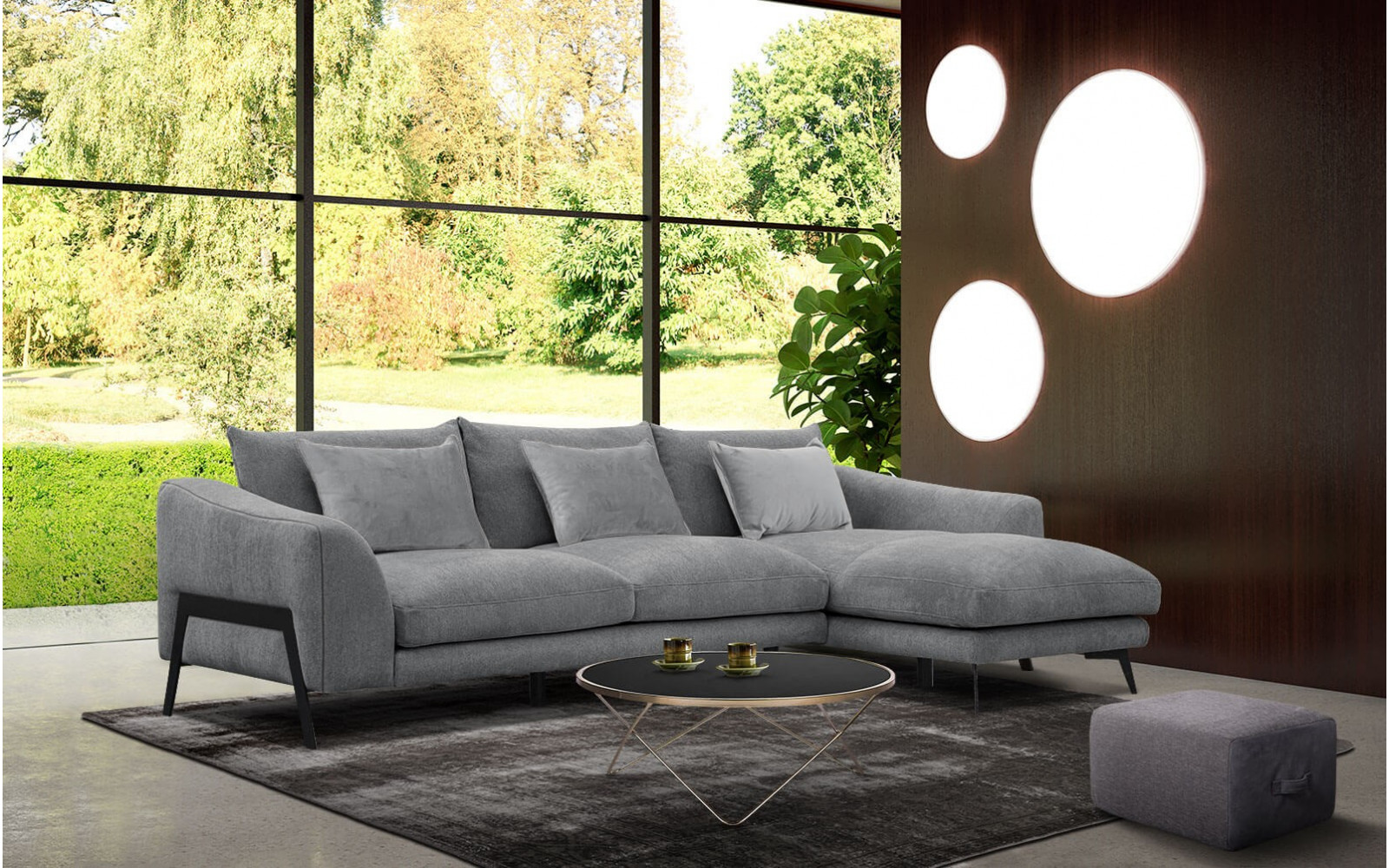 Ecksofa 4-Sitzer rechts Winter kaufen | Komfortables Ecksofa | Wozimo