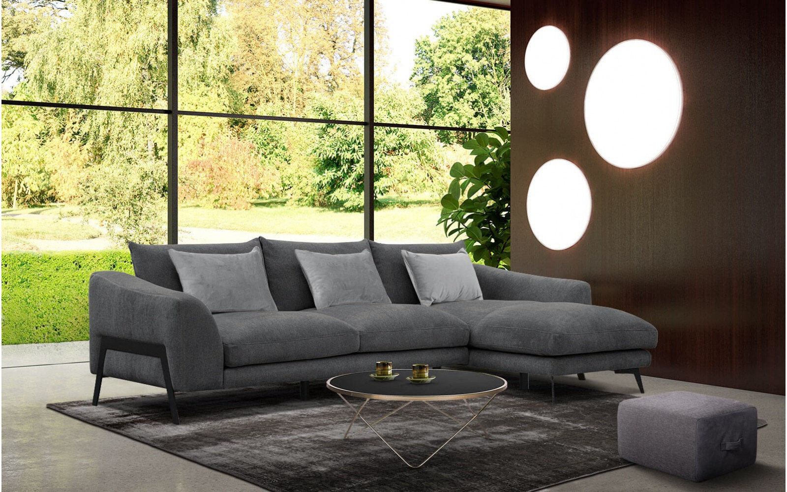 Ecksofa 4-Sitzer rechts Winter kaufen | Komfortables Ecksofa | Wozimo