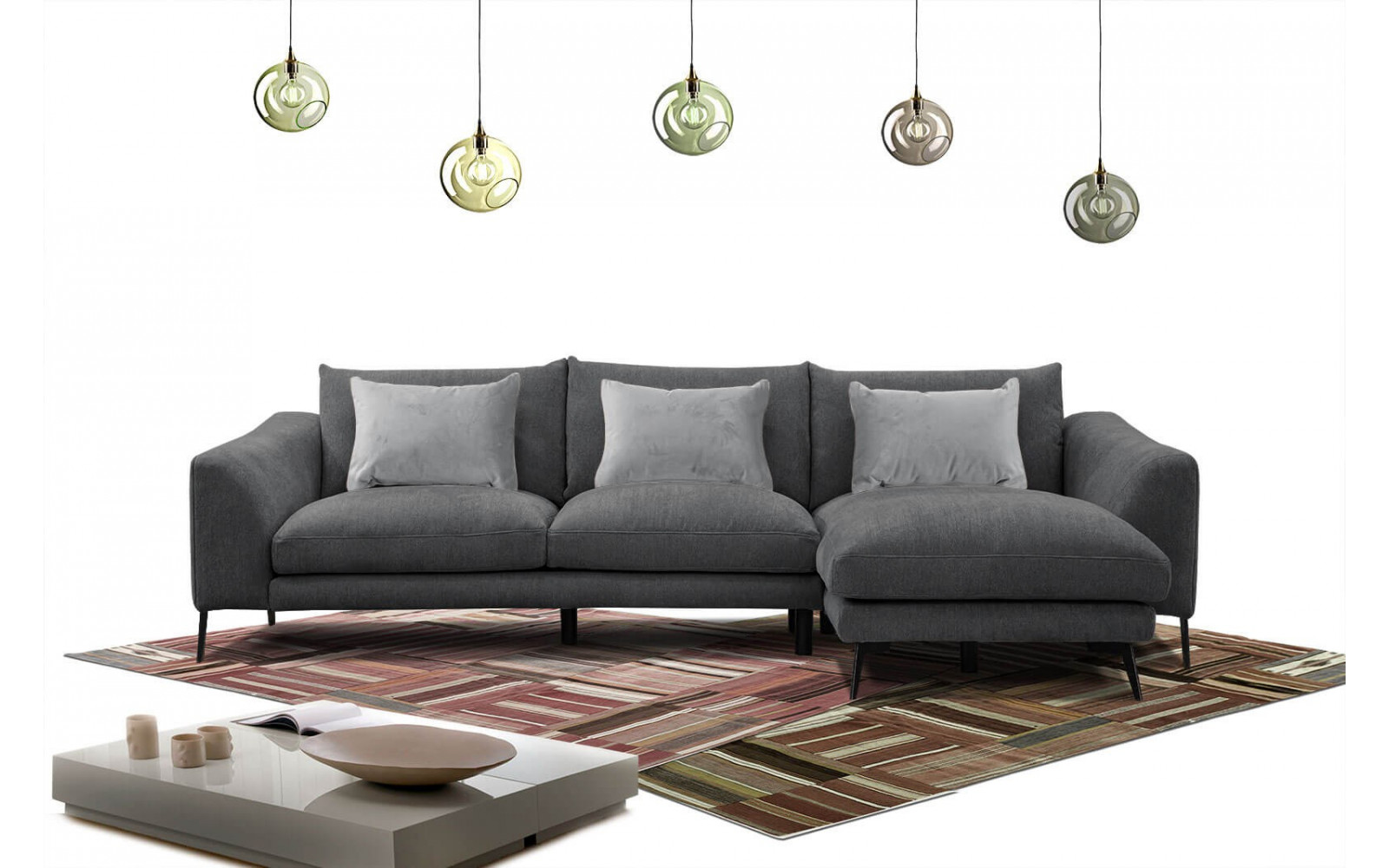 Ecksofa 4-Sitzer rechts Winter kaufen | Komfortables Ecksofa | Wozimo