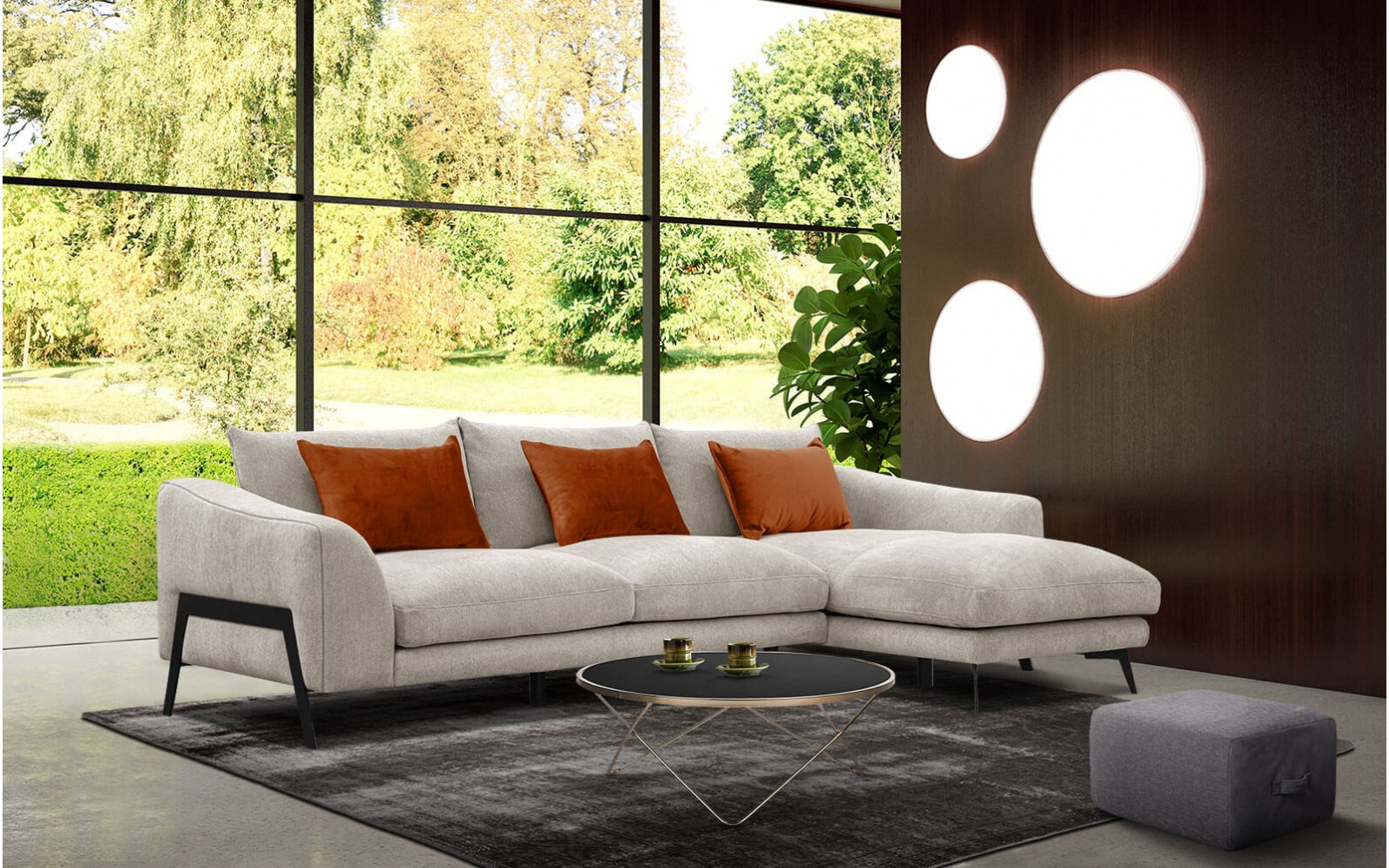 Ecksofa 4-Sitzer rechts Winter kaufen | Komfortables Ecksofa | Wozimo