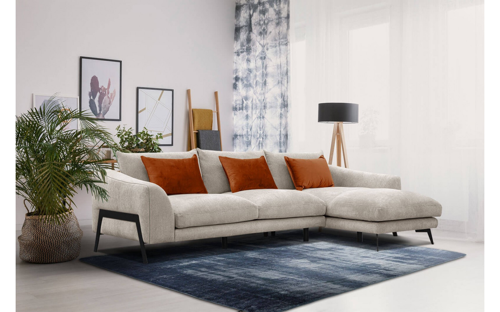 Ecksofa 4-Sitzer rechts Winter kaufen | Komfortables Ecksofa | Wozimo