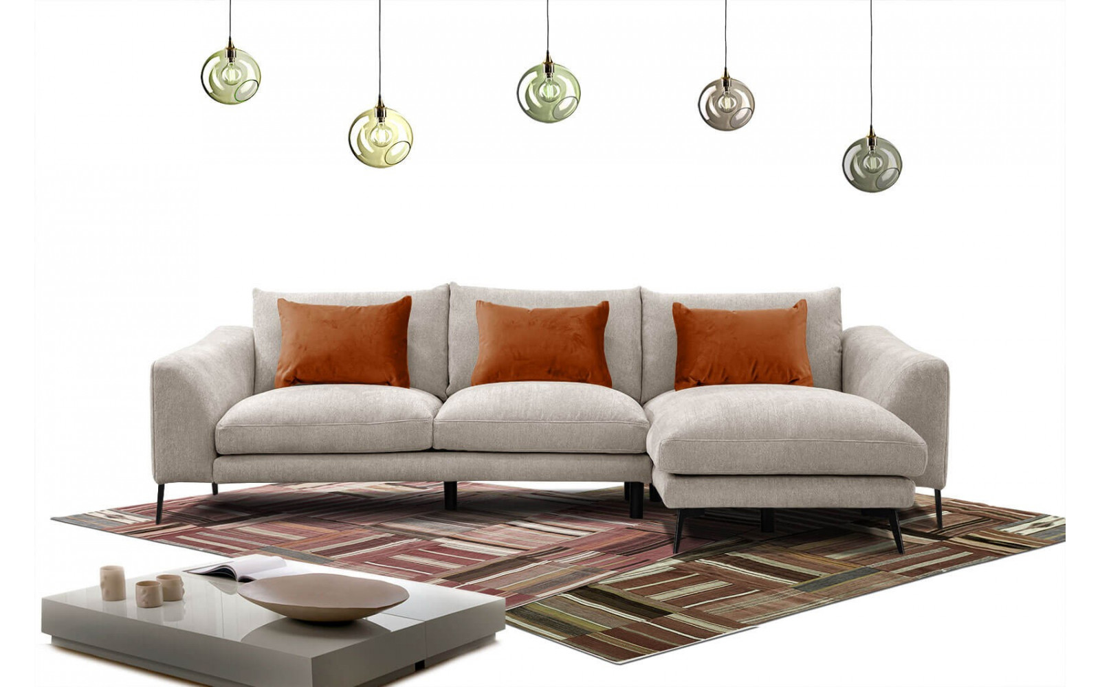 Ecksofa 4-Sitzer rechts Winter kaufen | Komfortables Ecksofa | Wozimo