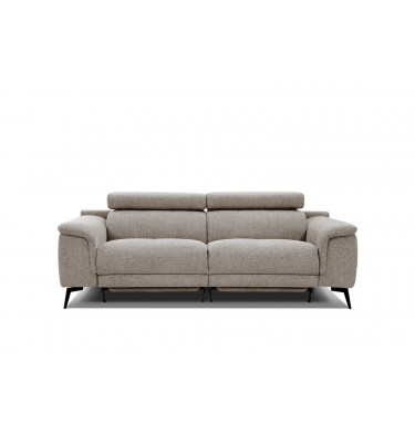 3-Sitzer Relaxsofa mit zwei Relaxfunktionen FIERO FARBE Taupe (Arano 06)