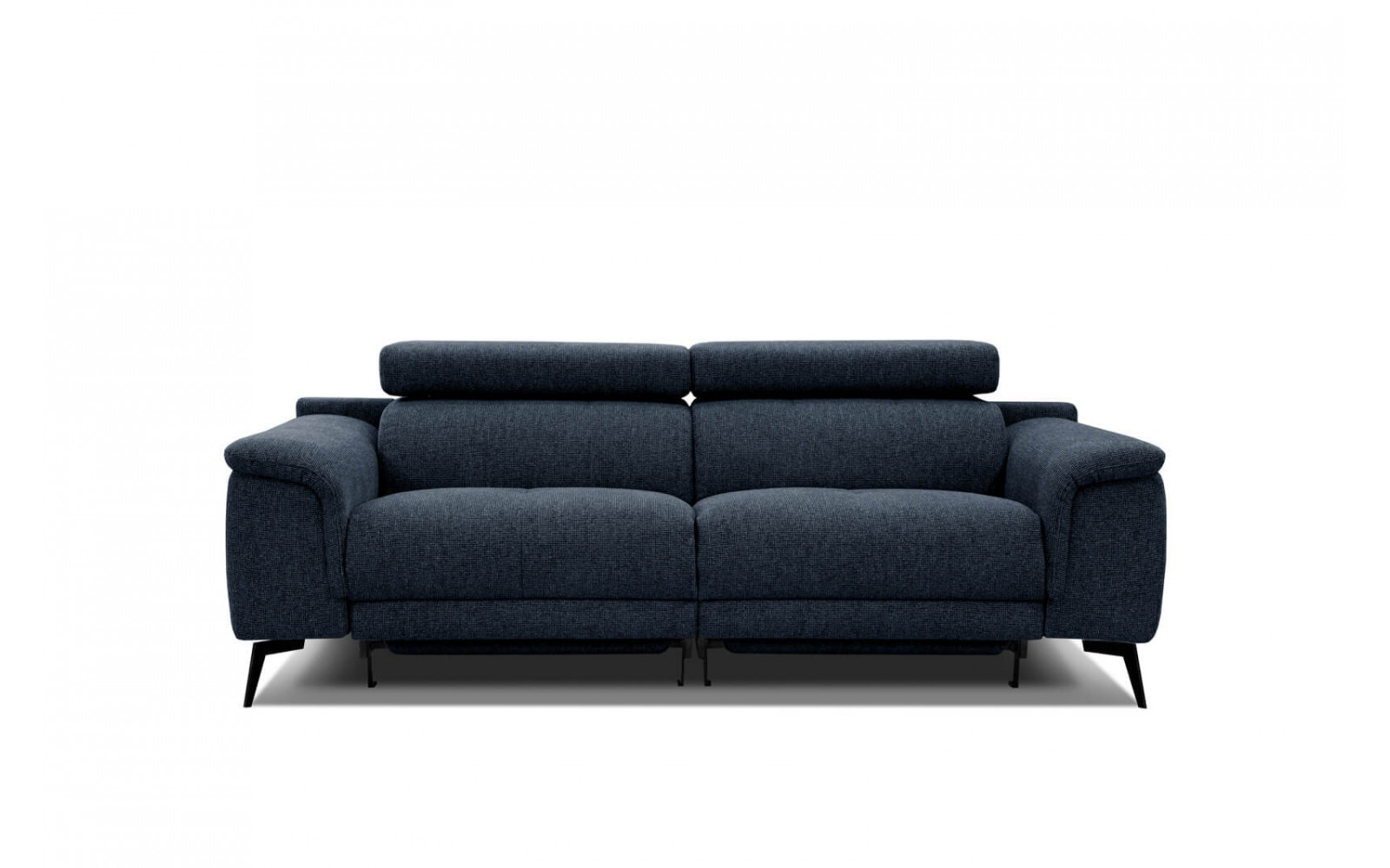 3-Sitzer Relaxsofa mit zwei Relaxfunktionen FIERO FARBE Marineblau (Arano 12)