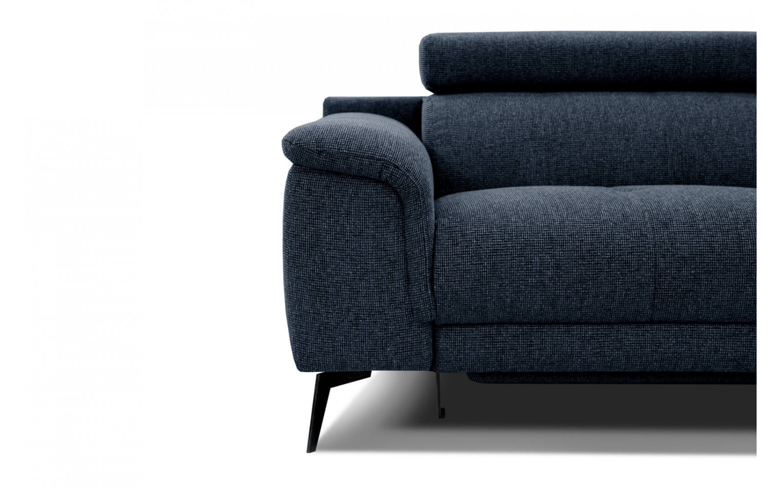 3-Sitzer Relaxsofa mit zwei Relaxfunktionen FIERO FARBE Marineblau (Arano 12)