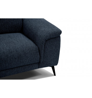 3-Sitzer Relaxsofa mit zwei Relaxfunktionen FIERO FARBE Marineblau (Arano 12)