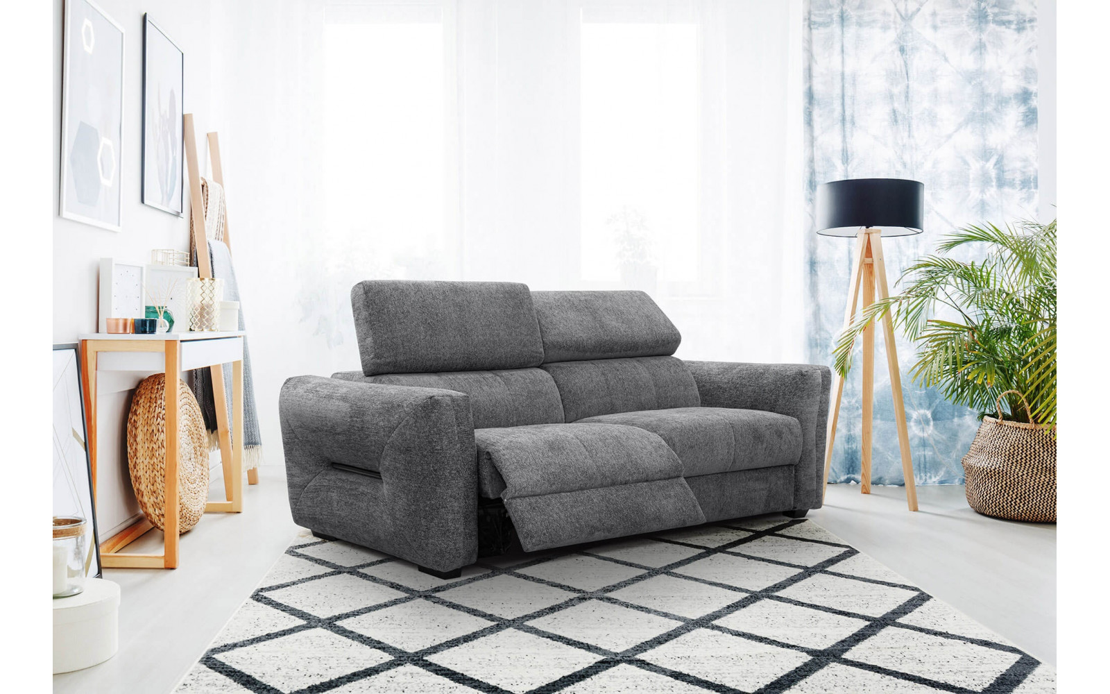 3-Sitzer Relaxsofa mit 2 Relaxfunktionen | Modell Calvera kaufen | Wozimo