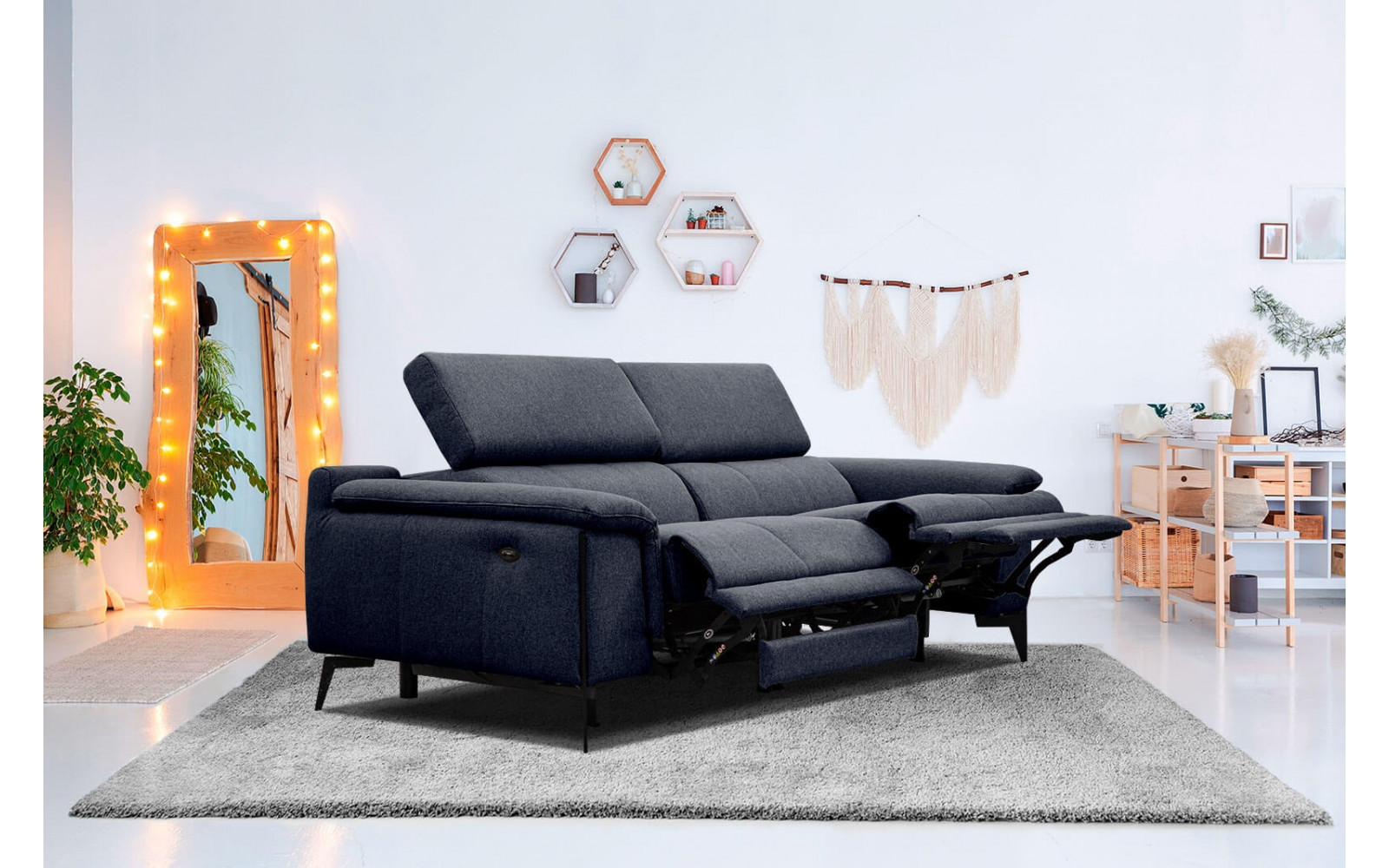 3-Sitzer Relaxsofa mit 2 Relaxfunktionen | Modell Matera kaufen | Wozimo