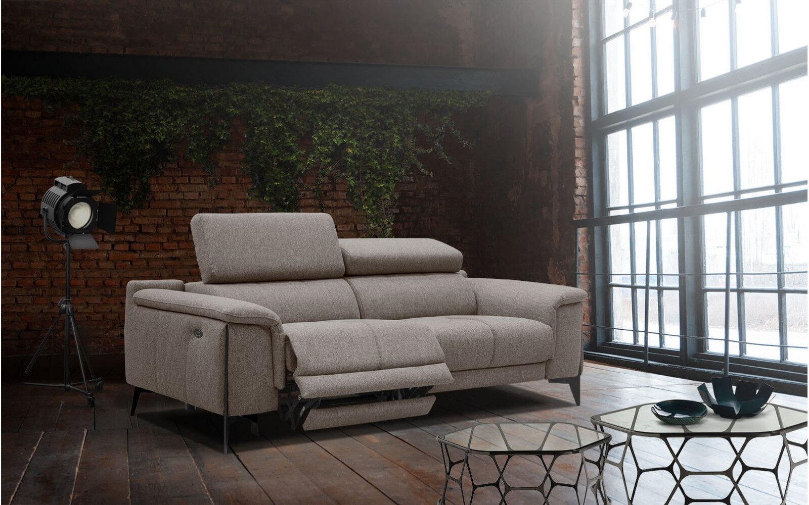 3-Sitzer Sofa mit Relaxfunktion links | Modell Matera kaufen | Wozimo