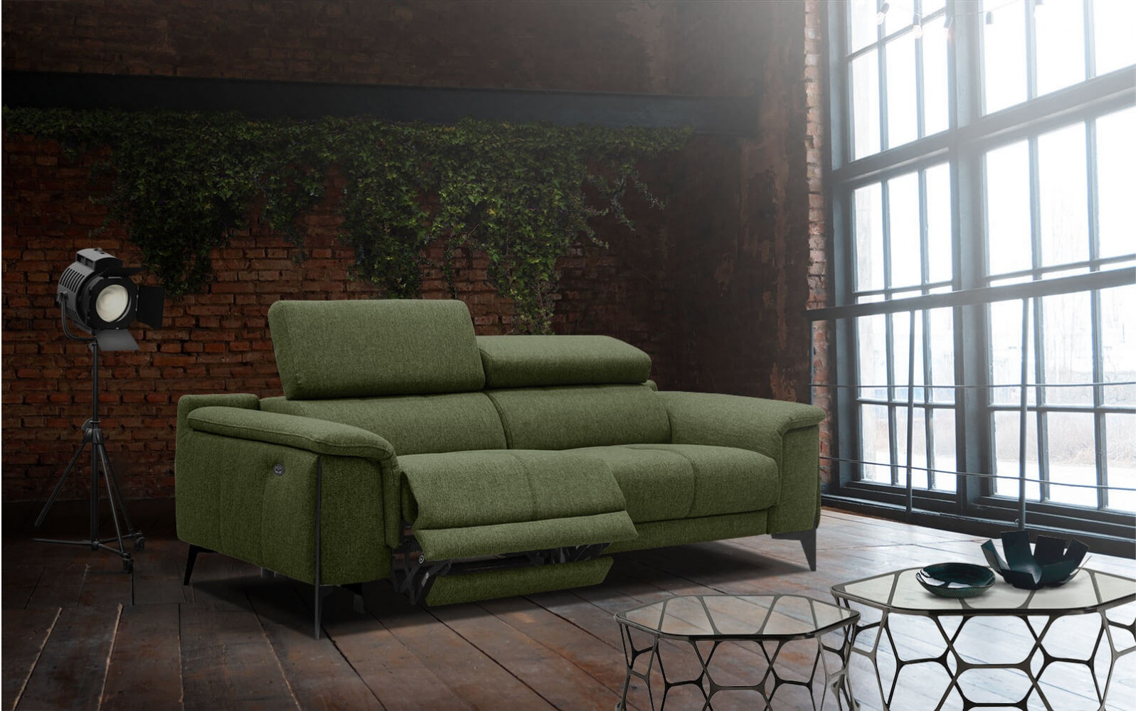3-Sitzer Sofa mit Relaxfunktion links | Modell Matera kaufen | Wozimo
