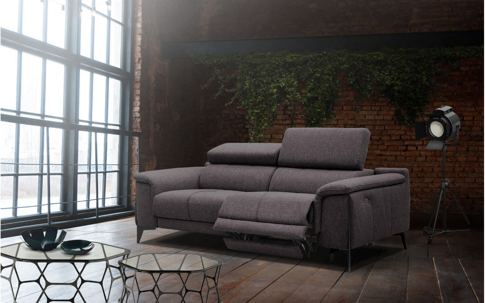 3-Sitzer Sofa mit Relaxfunktion rechts | Modell Matera kaufen | Wozimo