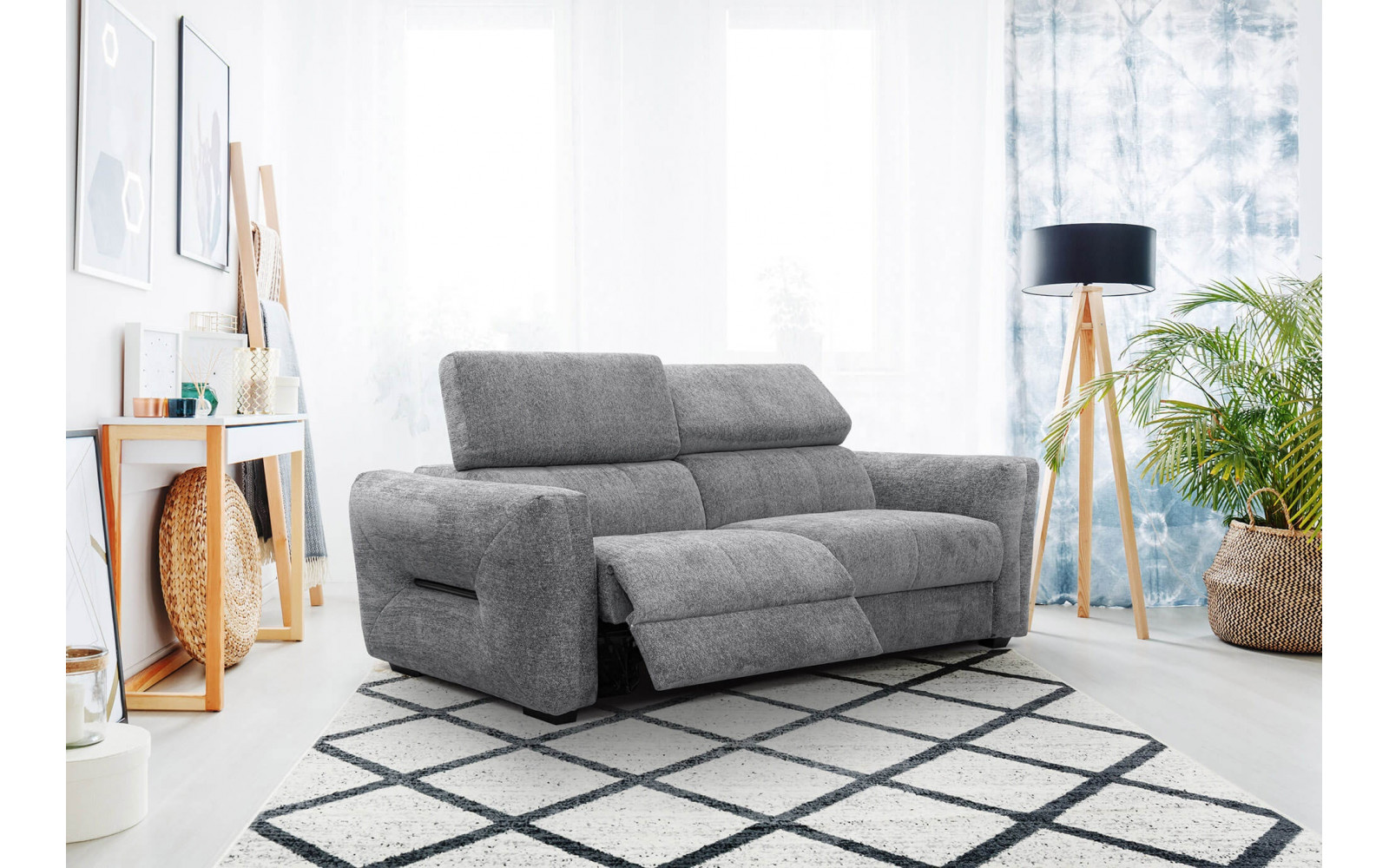3-Sitzer Sofa mit Relaxfunktion links | Modell Calvera kaufen | Wozimo