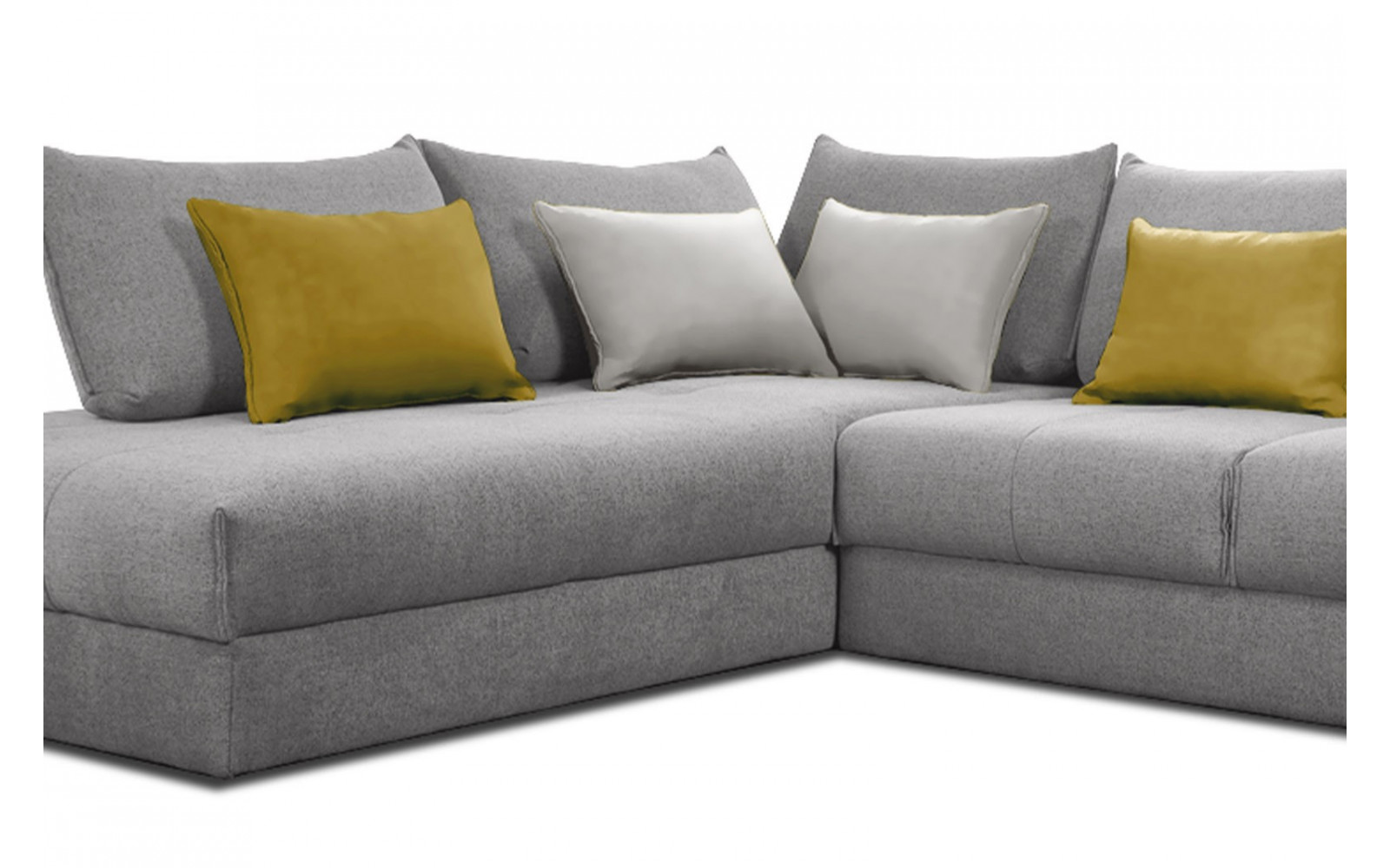 Ecksofa links 5-Sitzer QUAZI