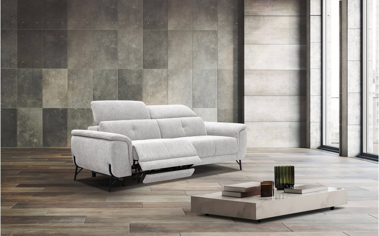 3-Sitzer Sofa mit Relaxfunktion links | Modell Avena kaufen | Wozimo