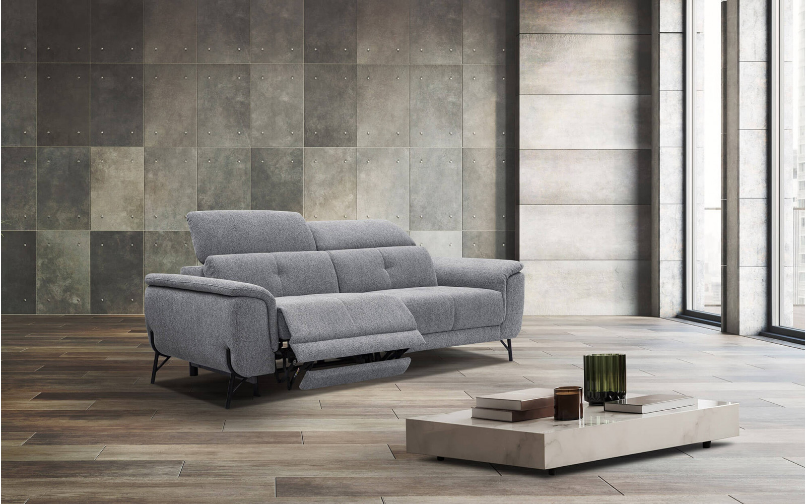 3-Sitzer Sofa mit Relaxfunktion links | Modell Avena kaufen | Wozimo