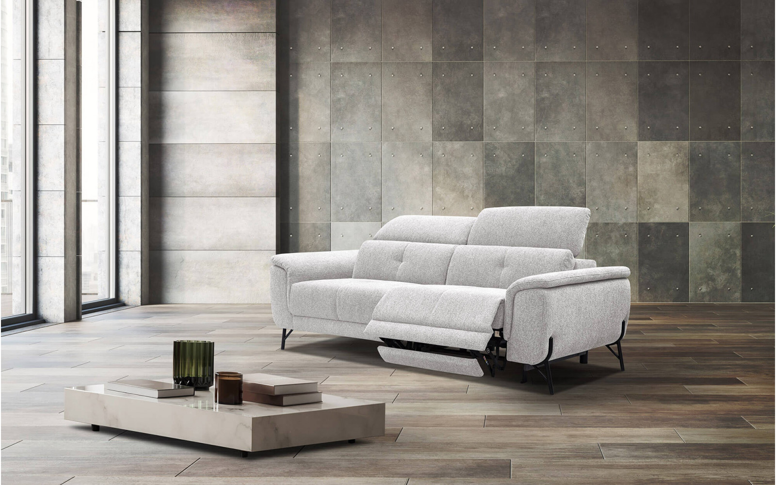 3-Sitzer Sofa mit Relaxfunktion rechts | Modell Avena kaufen | Wozimo