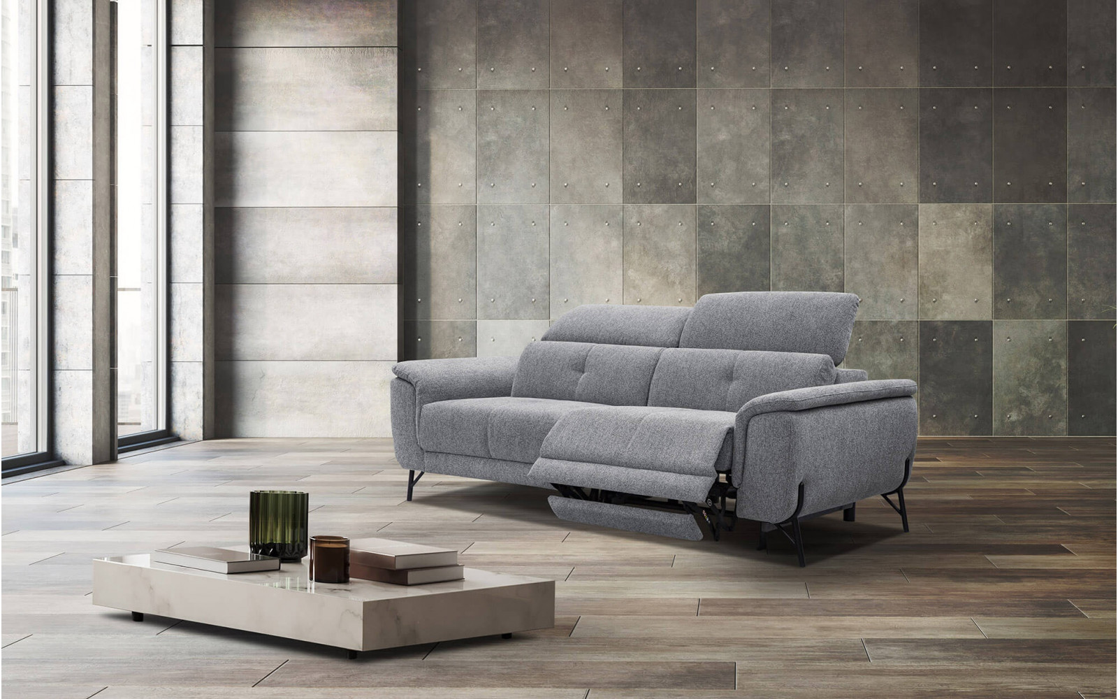 3-Sitzer Sofa mit Relaxfunktion rechts | Modell Avena kaufen | Wozimo