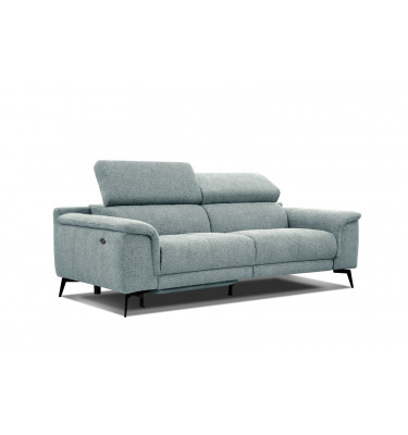 3-Sitzer Sofa mit Relaxfunktion auf der linken Seite FIERO Türkis (Arano 14)