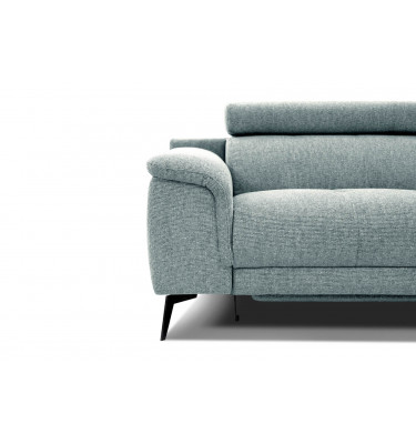 3-Sitzer Sofa mit Relaxfunktion auf der linken Seite FIERO Türkis (Arano 14)