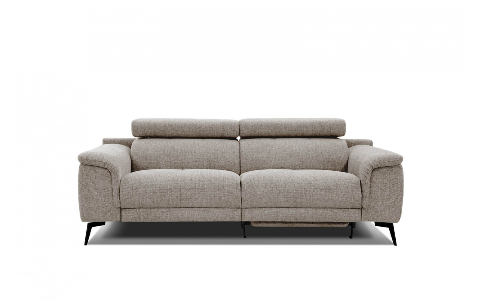 3-Sitzer Sofa mit Relaxfunktion auf der rechten Seite FIERO Taupe (Arano 06)
