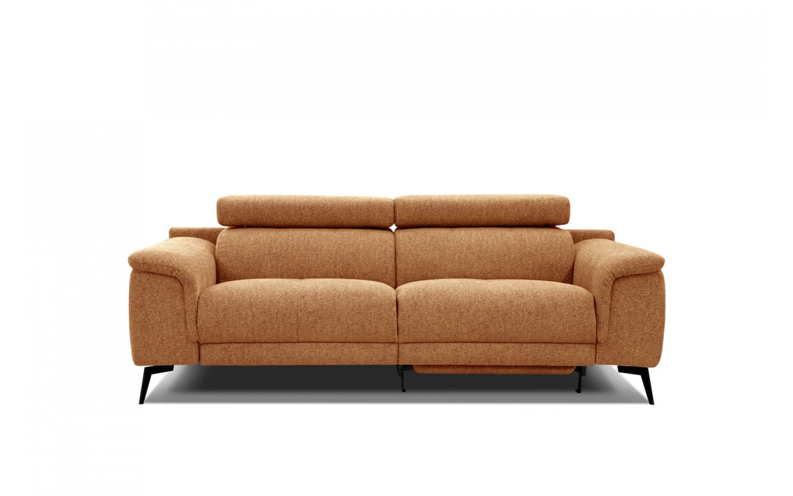 3-Sitzer Sofa mit Relaxfunktion auf der rechten Seite FIERO Gelb Honig (Arano 07)