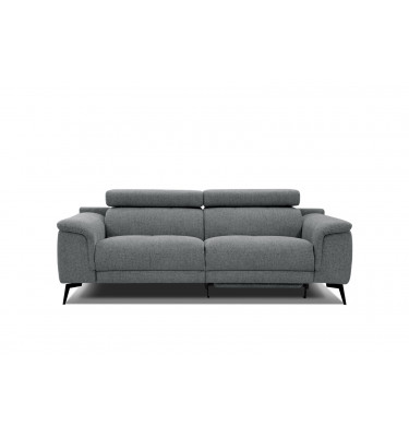 3-Sitzer Sofa mit Relaxfunktion auf der rechten Seite FIERO  Grau (Arano 19)