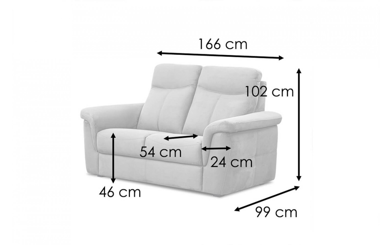 2-Sitzer Sofa Jones kaufen | Modernes Designersofa bei Wozimo