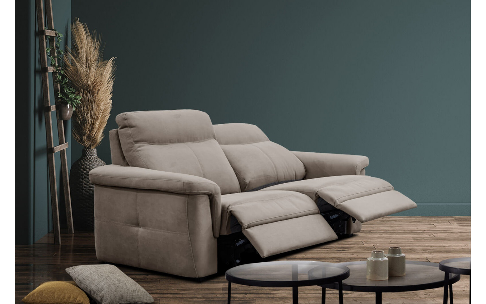 3-Sitzer Relaxsofa mit 2 Relaxfunktionen | Modell Jones kaufen | Wozimo