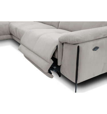 Ecksofa 5-Sitzer links Matera | Mit Relaxfunktion kaufen | Wozimo