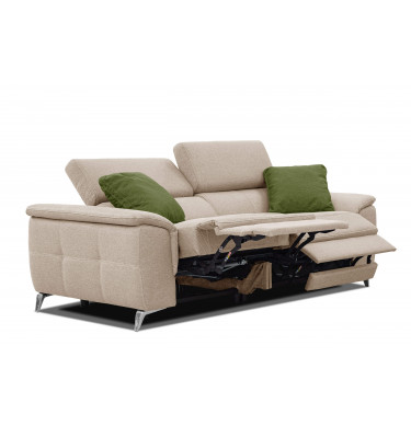 3-Sitzer Relaxsofa mit zwei Relaxfunktionen PLAUEN