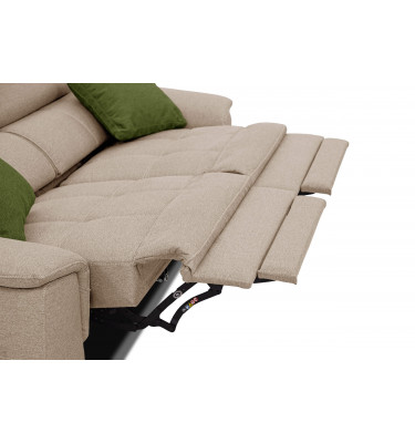 3-Sitzer Relaxsofa mit zwei Relaxfunktionen PLAUEN