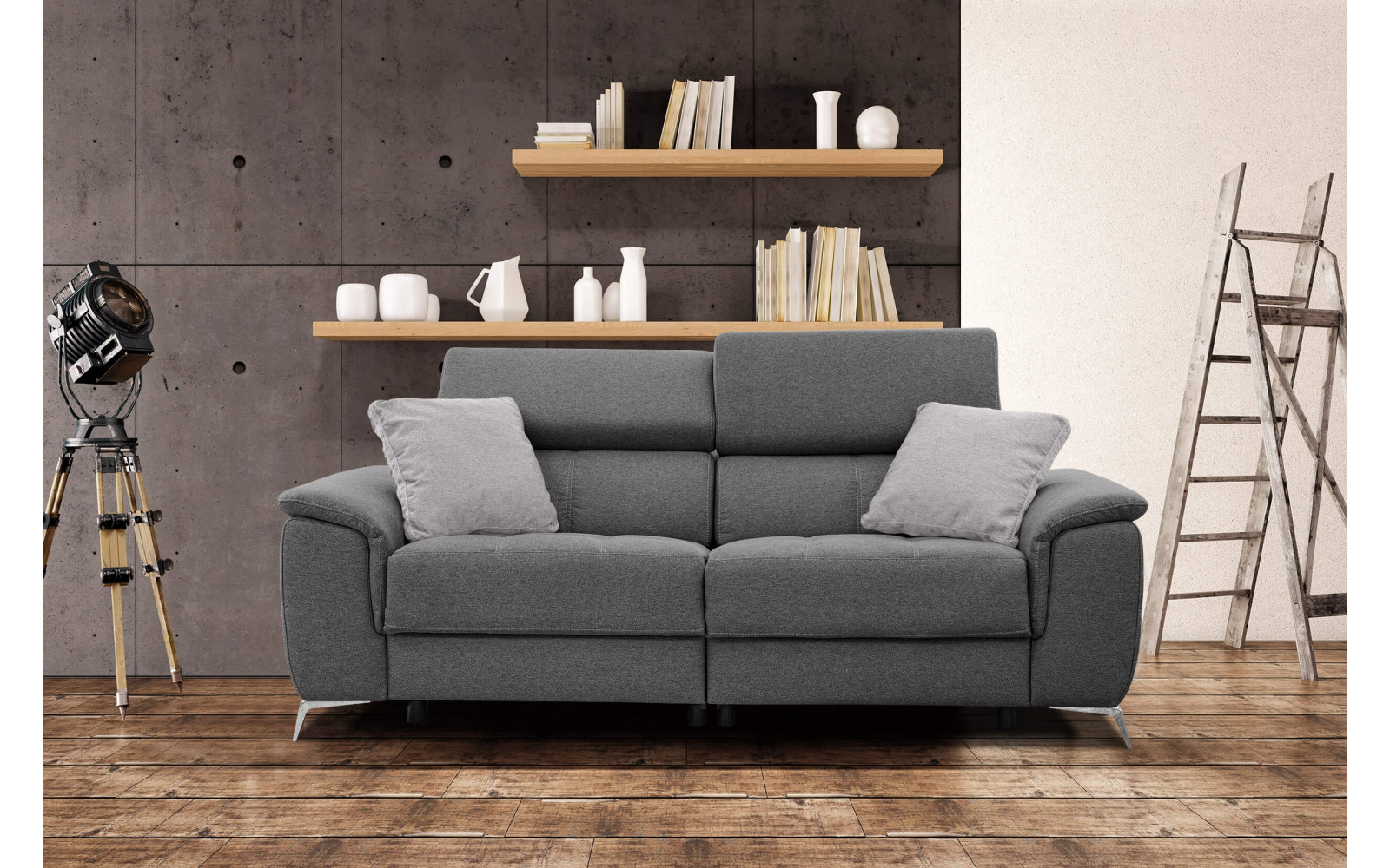 3-Sitzer Relaxsofa mit zwei Relaxfunktionen PLAUEN