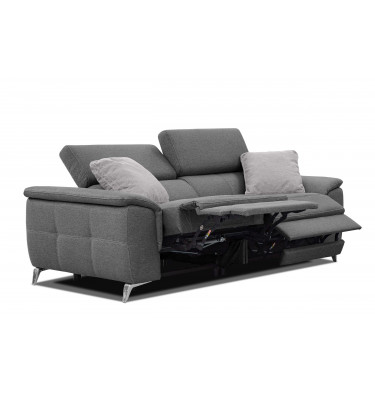 3-Sitzer Relaxsofa mit zwei Relaxfunktionen PLAUEN