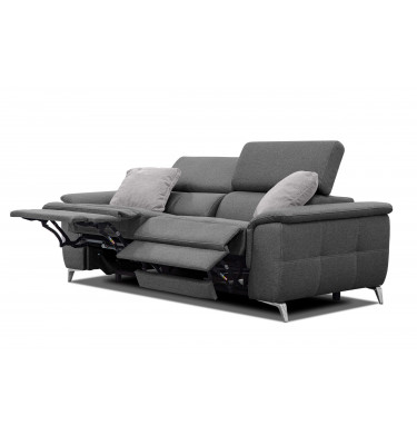 3-Sitzer Relaxsofa mit zwei Relaxfunktionen PLAUEN