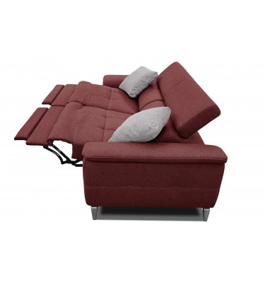 3-Sitzer Relaxsofa mit zwei Relaxfunktionen PLAUEN