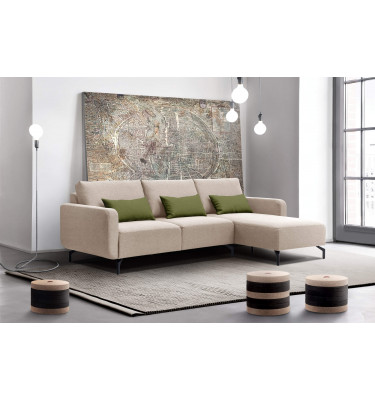 Ecksofa rechts 3-Sitzer DANNY